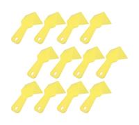 Truelle D’angle Interne en Plastique Jaune, Lot de 12 Pièces