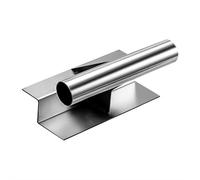 Truelle d'angle 2 en 1 en acier inoxydable, outil polyvalent à 90° pour plâtrage mural intérieur et extérieur pour béton, cloison sèche et réparation de maison (B)