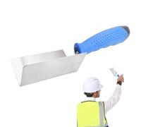 Truelle d'angle en acier inoxydable - Design unique, truelle d'angle pour plâtre, outil de plâtre intérieur et extérieur | de plâtree pour les professionnels et les amateurs dartisanat