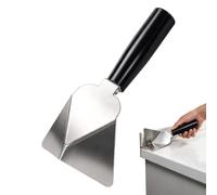 Truelle D'Angle Grattoir En Acier Inoxydable Intérieur Extérieur | Outil pour de plâtre Pour Pièce Maison Appartement Bureau Rénovation Escalier Couloir Cuisine Sous-sol