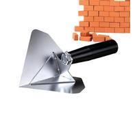 Truelle D'angle Intérieur Pour De Plâtre Truelle Réparation Acier Coin | Outil Plâtrage D'angle Intérieur Pour Enduit Brique Jointoiement Mortier Maçonnerie Bâtiment