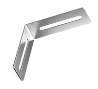 Truelle d'angle interne en acier inoxydable pour carrelage 78 mm
