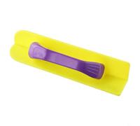 Truelle d'angle murale compatible Ciment Plus finition en plastique lisse extérieur lisse pour bordures de surfaces murales intérieures pour faire bouillir la maison (angle intérieur)