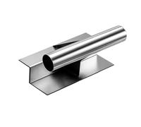 Truelle d'angle pour mur extérieur et intérieur - Outil auxiliaire en acier inoxydable - Truelle d'angle ergonomique pour plâtrage