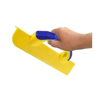 Truelle d'angle - Spatule de lissage d'angle intérieur et extérieur - Outil de lissage en polypropylène durable pour la finition des bords muraux - Outil polyvalent pour le remplissage de ciment et le