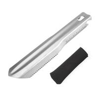 Truelle de Camping, truelle à Main en Titane de 8, 2 Pouces avec Dents scie, Pelle Survie pour randonnée en Plein air, Camping, randonnée à Main, Pelle