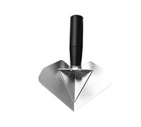 Truelle de coupe en acier inoxydable pour cloison sèche | Outil d'angle de réparation de cloison sèche pour plâtre, brique, maçonnerie, mortier, mastic, jointoiement