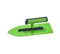 Truelle de finition plate de 25,4 cm - Outil à main léger pour plâtrer, gratter les cloisons sèches, le ciment et la peinture des murs - Pointe carrée