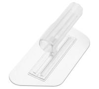 Truelle de Finition Polygonale Transparente en Acrylique pour Époxy | Outil de Plâtrerie à Main, Contrôle Précis, Nettoyage Facile, pour Rénovation Maison et Atelier