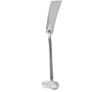 Truelle de Jardin Multifonction Portable en Fer Argenté pour Plantation | Outil Manuel, Facile à Ranger Utiliser, pour Bonsaï et Plante, Usage Bureau