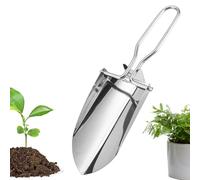 Truelle de Jardin,Outil de Jardin en Acier Inoxydable Pliable et Gain de Place,Truelle À Main De | destiné à la Transplantation, au Creusement, à la Préparation du Sol et à la Culture du