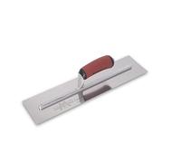 Truelle de lissage pour cloisons sèches de Marshalltown, truelle à plâtre en acier inoxydable avec manche DuraSoft, dimensions : 508x127 mm