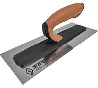 Truelle de lissage Super Prof by Maurerfreund, Flex Comfort Truelle, support en carbone ultra léger avec poignée souple, lame en acier inoxydable très flexible 0,3 mm (305 x 120 mm)