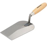 Truelle de maçon avec manche en bois 349 180 mm.