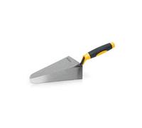 Truelle de maçon Portugaise forgée ronde 240mm Acier trempé Manche Bi-matière