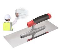 Truelle de maçonnerie | Outils en acier inoxydable pour plâtrage - Truelle à béton - Pour jointoiement, plâtre, finition et installation de mortier, ciment, maçonnerie et