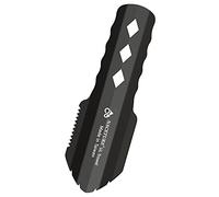 Truelle de randonnée ultralégères en Aluminium - Multifonction avec poignée Plus Longue - Indispensable pour la randonnée, Le Camping et Les Sacs de Survie, Noir