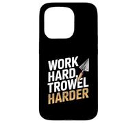 Truelle de Travail Dur pour maçonnerie, plâtre, maçonnerie Coque pour iPhone 15 Pro