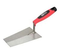 Truelle italienne KS TOOLS Carrée - Bi-matière - 200mm - 144.0223 G