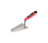 KS Tools Truelle italienne ronde 144.0213 – lame acier, manche bi-composant 200 mm