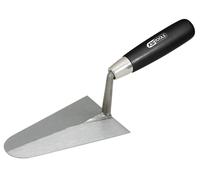 Truelle italienne ronde - lame acier - manche bois - 160 mm KS TOOLS - 144.0111