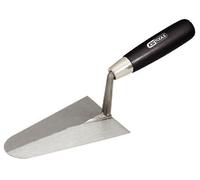 Truelle italliene ronde - lame acier - manche bois - 240 mm -