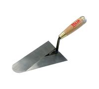 Truelle lisseuse bout rond soudée 20CM manche bois TALIAPLAST