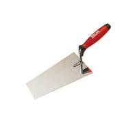 Truelle lisseuse inox bout carré 20CM manche bi-matière TALIAPLAST