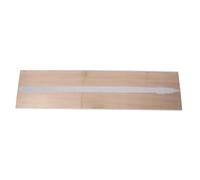 Truelle Marshalltown avec Manche Durasoft courbé, Acier doré, Dimensions : 406x127 mm