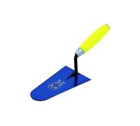 Truelle pointe ronde 14 cm, fabriquée en Italie, avec poignée synthèse et pointe en acier trempé pour maçonnerie (pointe ronde 14 cm)