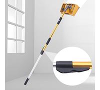 Truelle pour cloison sèche de 22 cm, poignée réglable de 100 à 150 cm, outil de finition pour murs et plafonds