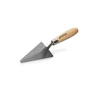 Truelle triangulaire forgée 120mm à bout rond Acier trempé Manche bois
