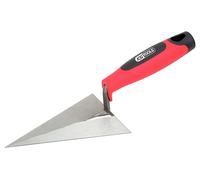 Truelle triangulaire - lame acier - manche bi-composant - 160 mm KS TOOLS - 144.0235