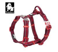 TrueLove-Sangle en nylon avec lumière LED pour gros chien, fournitures de gril SFP pour animaux de compagnie, TLH6172 BlackOrange