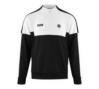trueprodigy Sweat-shirt 'Owen' noir / blanc, Taille XL