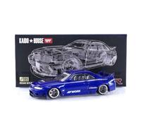 Truescale Miniatures Mini GT 1/64 KHMG089 Nissan Skyline GT-R (R33) KAIDO Works V2 diecast modelcar