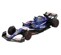 Truescale Miniatures Mini GT MGT01006-BL - Visa RB VCARB 01#3 Daniel Ricciardo Bahrain GP 2024 en Emballage Blister - echelle 1/64 - Voiture Miniature