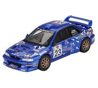 Truescale Miniatures Mini GT MGT01078-L - Subaru Impreza WRC99 Acropolis Rally #23 2000 - echelle 1/64 - Voiture Miniature