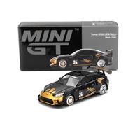 Truescale Miniatures Mini GT MGT01149-R - Toyot. GR Supra LB-Nation Black & Gold 2025 - échelle 1/64 - Voiture Miniature