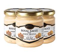 Truffe blanche MAGNATUM PICO et Tuber Borchii Royal avec crème et fromage Luxury Gourmet Food Sauce Pasta (3 x 180g)