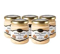 Truffe blanche MAGNATUM PICO et Tuber Borchii Royal avec crème et fromage Luxury Gourmet Food Sauce Pasta (5 x 180g)