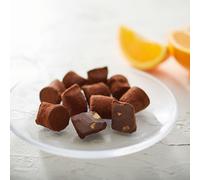 Truffes au cacao aromatisées à l'orange avec de l'écorce d'orange confite One Colour One Size