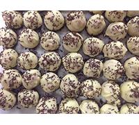 TRUFFES CHOCOLAT BLANC ET FRAMBOISE 1 kg - fabrication artisanale
