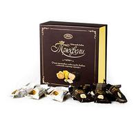 Truffes de bonbons au chocolat aux noisettes faites à la main avec des truffes noires (Tuber Aestivum) et blanches (Tuber magnatum pico) 20 bonbons Truffes Idéal pour un cadeau