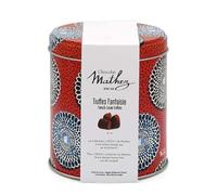 Truffes fantaisie aux écorces d'orange confites - Boîte métal Wax - Boîte métal de 250g