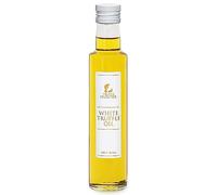 TruffleHunter, Huile de Truffe Blanche, Huile d'Olive Extra Vierge - 250ml | Huile d'olive extra vierge, notes d'ail, idéale pour finitions, marinades et vinaigrettes, végan, casher, halal