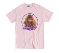 TruffleShuffle E T Glow Up Light Pink T Shirt