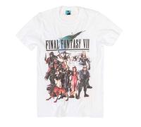 TruffleShuffle Final Fantasy VII Group White T Shirt