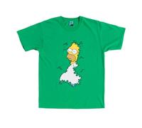 TruffleShuffle The Simpsons Homer Hedge Green T Shirt