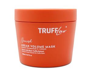 TruffLuv | Nourish Collection Argan Volume Mask, Infused with Black Truffle Extract, Lightweight Thickening & Volumizing Hair Mask, Restores Vitality & Builds Body, Paraben Free, Sulfate Free, 500 ml